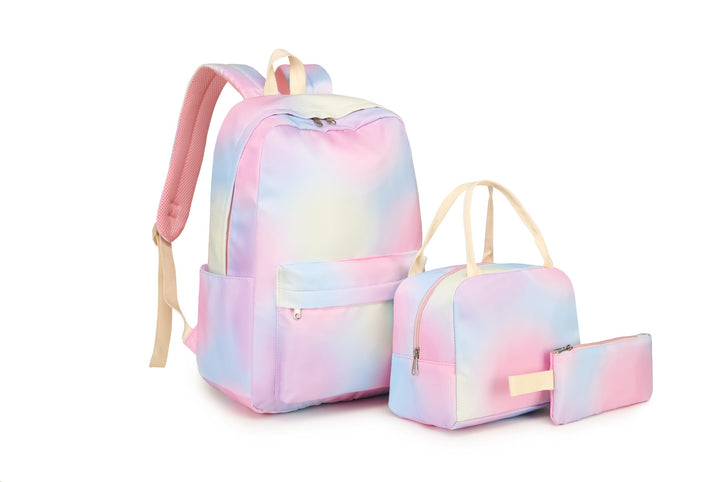 Stylish Leopard Print Backpack and Accessory Set Kalsten