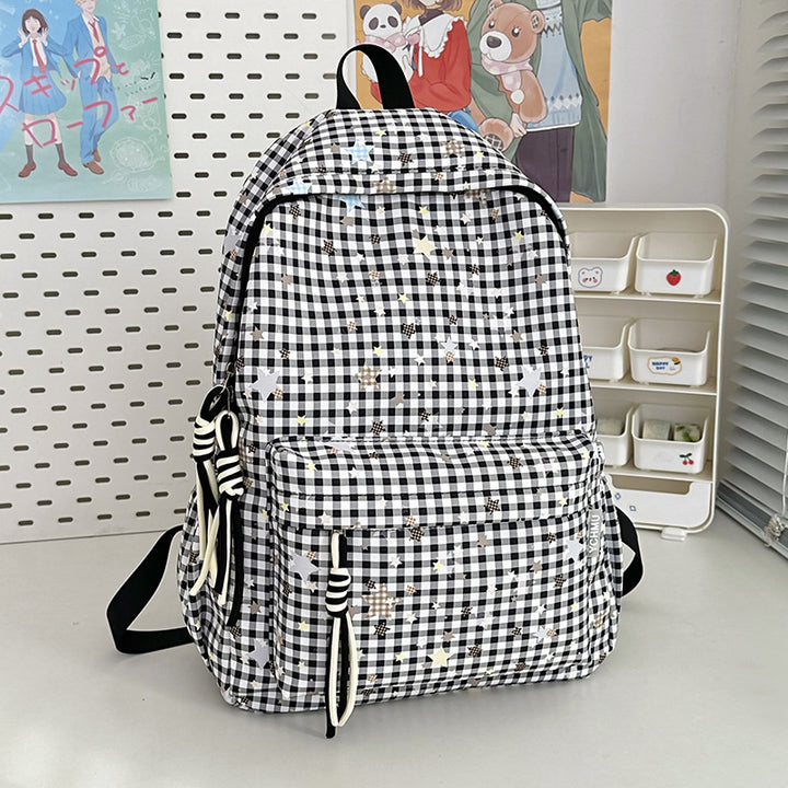 Cute Decorative Star-Embellished Backpack Kalsten