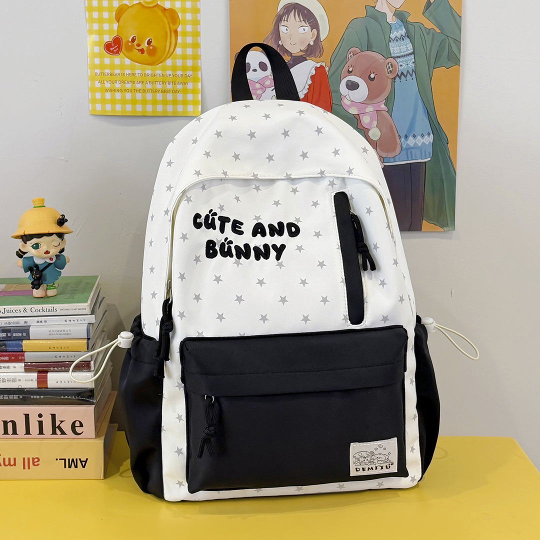 Cute Animal-Themed Canvas Backpack Kalsten