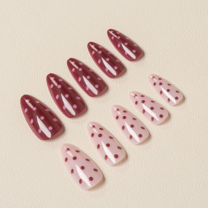 Elegant Stiletto Press-On Nail Art