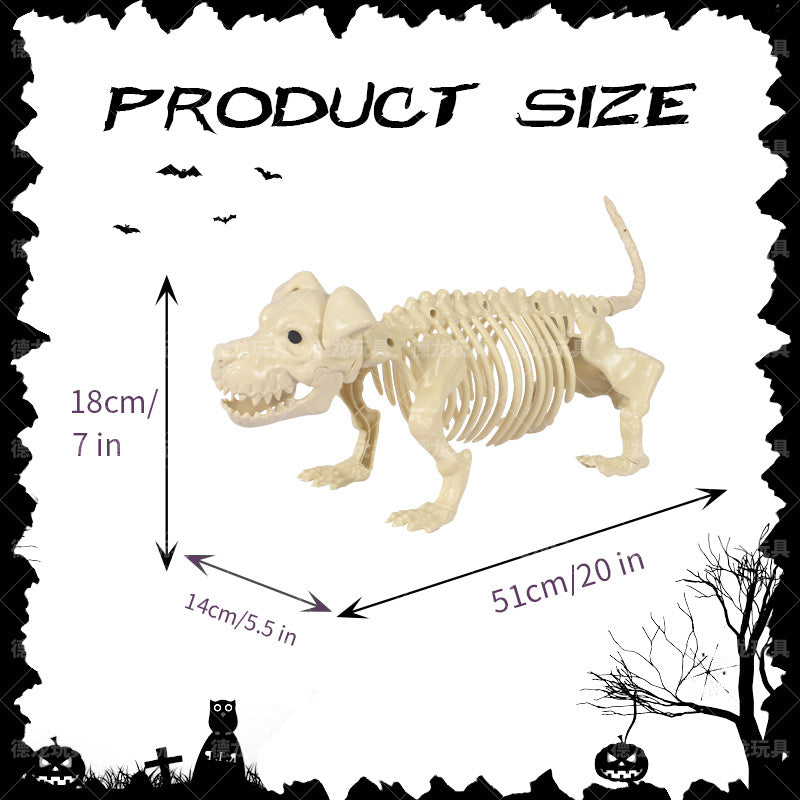 Decorative Skeleton Dog Figure Kalsten