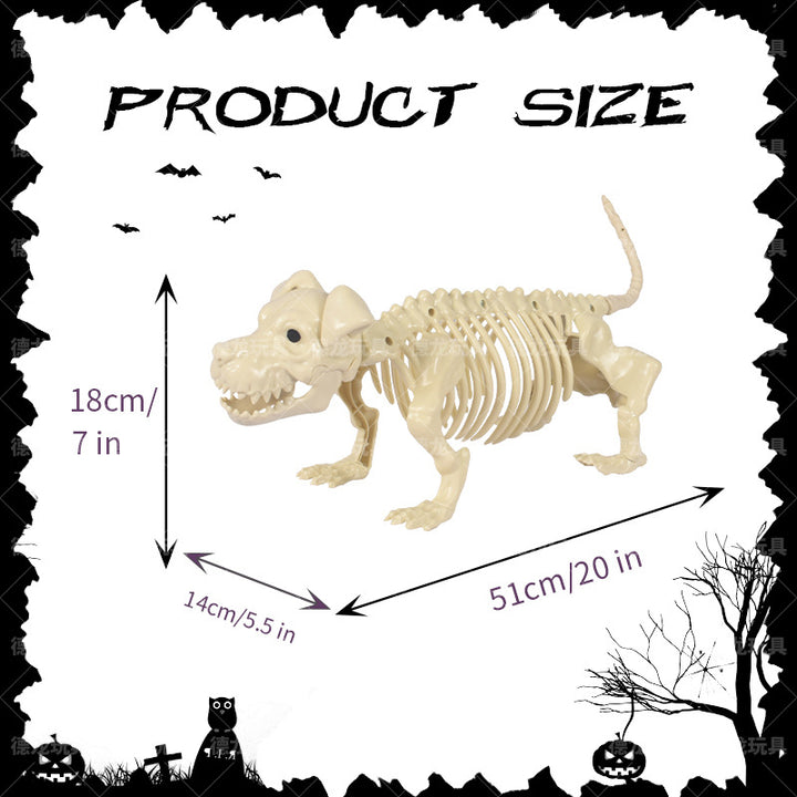Decorative Skeleton Dog Figure Kalsten