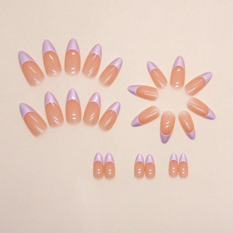 Elegant Glossy Stiletto Press-On Nail Set