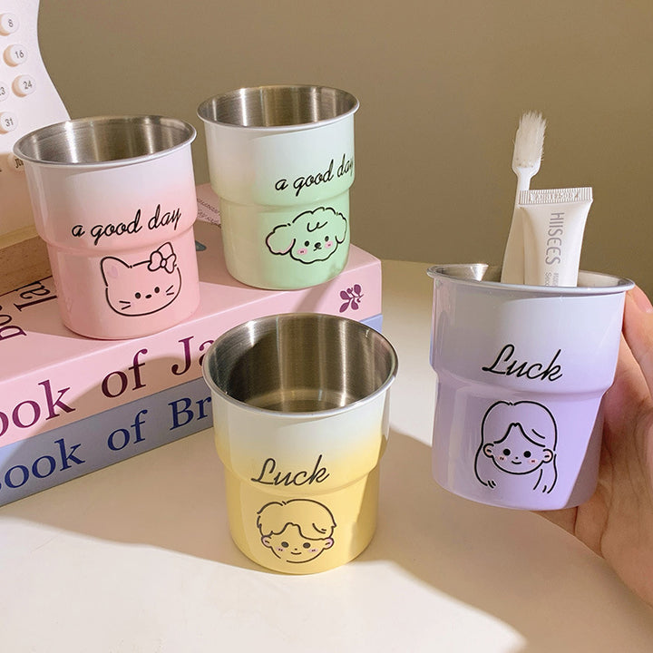Multifunctional drinking cup with cheerful design Kalsten
