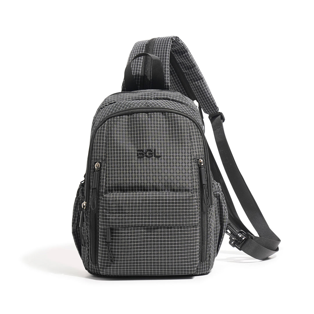 Textured Multi-Pocket Backpack Kalsten