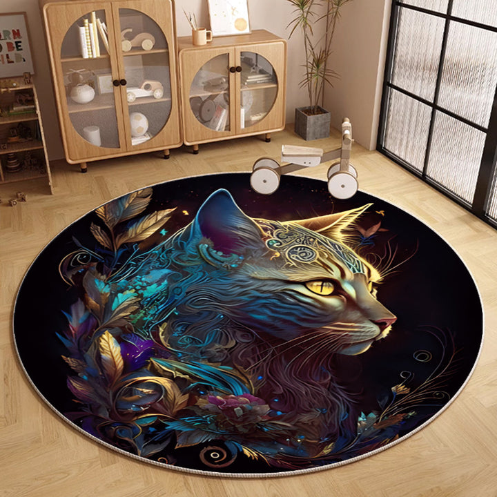 Artistic Round Area Rug Kalsten