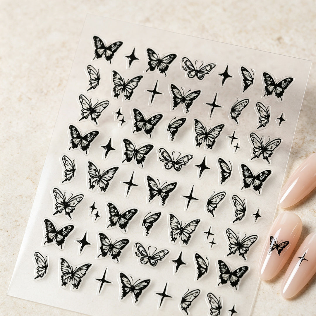 Butterfly Nail Art Stickers