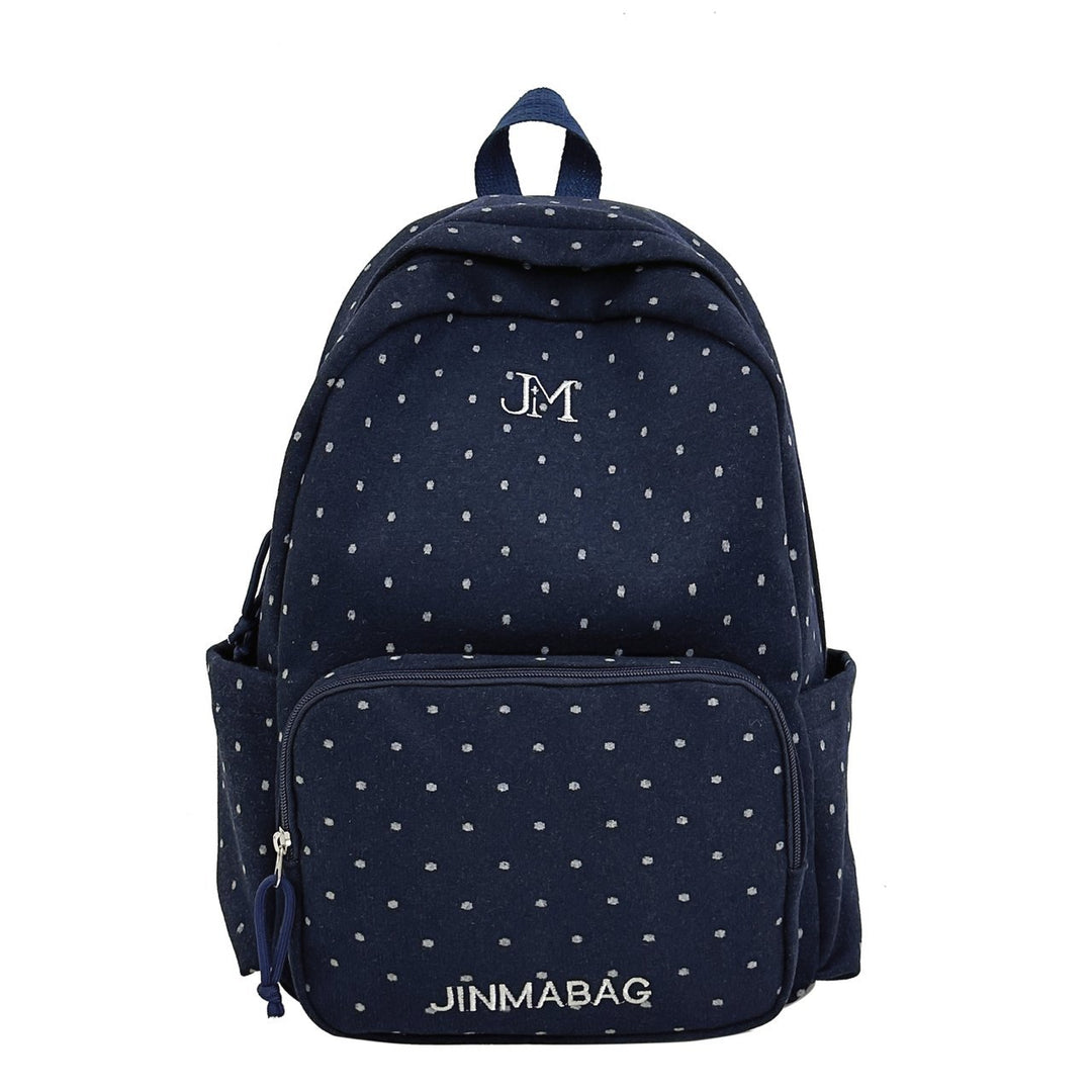Polka Dot Patterned Backpack Kalsten