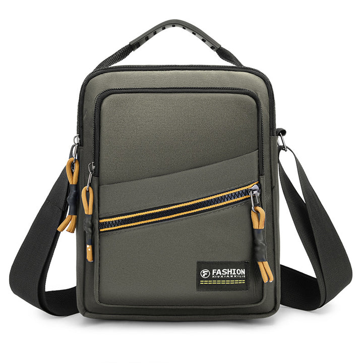 Versatile Multi-Compartment Messenger Bag Kalsten