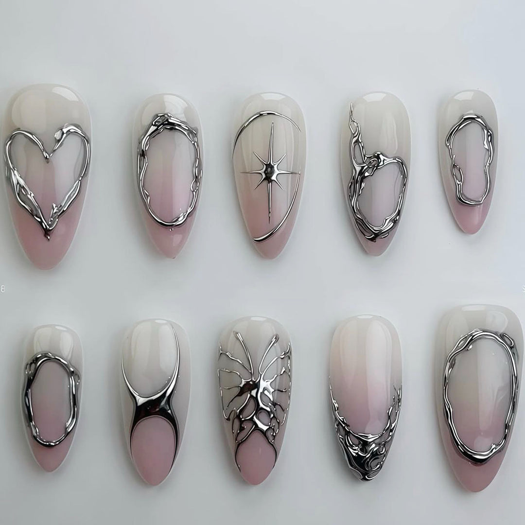 Elegant Sculpted Nail Art Set Kalsten