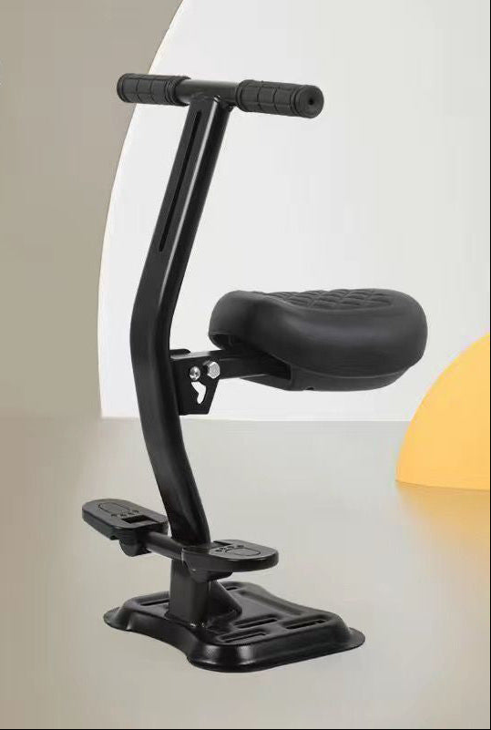 foldable scooter safety seat with padded circular guardrail Kalsten
