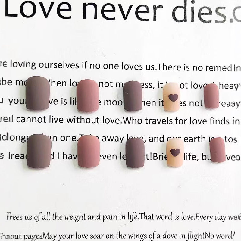 Artistic Heart Nail Art Kalsten