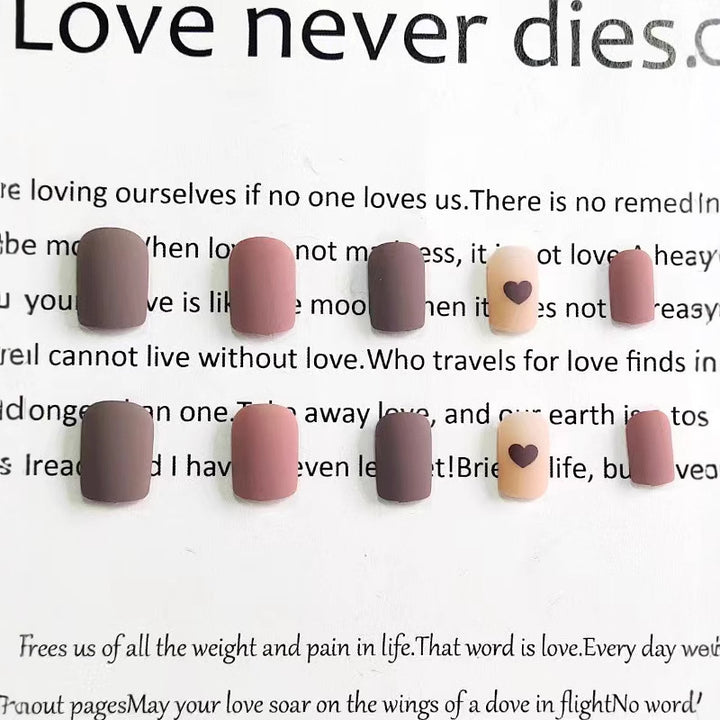 Artistic Heart Nail Art Kalsten