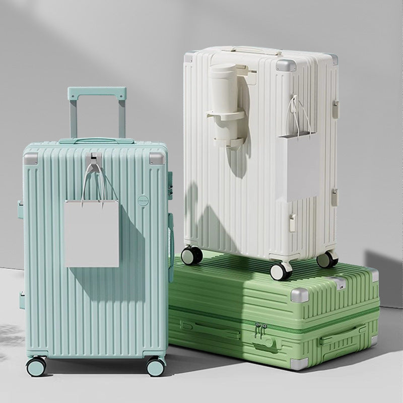 Unisex Compact Multi-Functional Hardshell Spinner Suitcase Kalsten