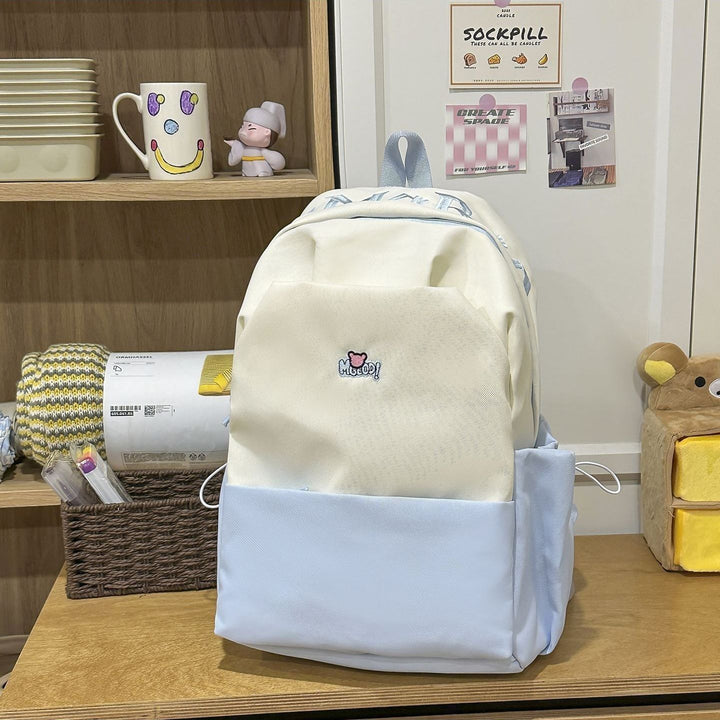 Playful backpack with embroidered Kalsten motif