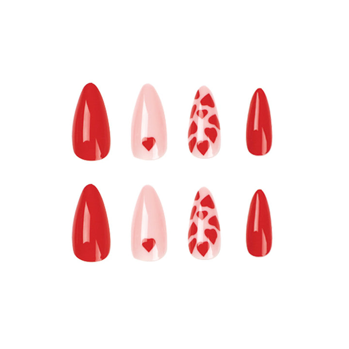 Artful Nail Art with Hearts Kalsten
