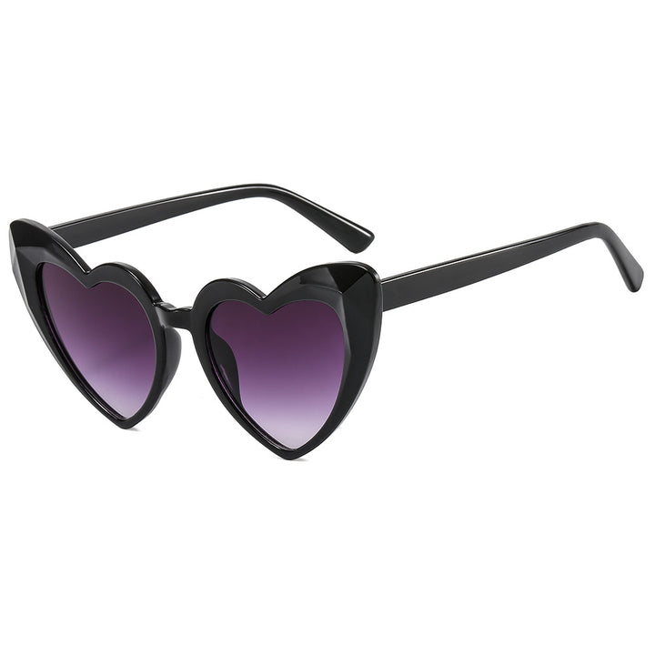 Women's fashionable heart sunglasses with UV protection Kalsten