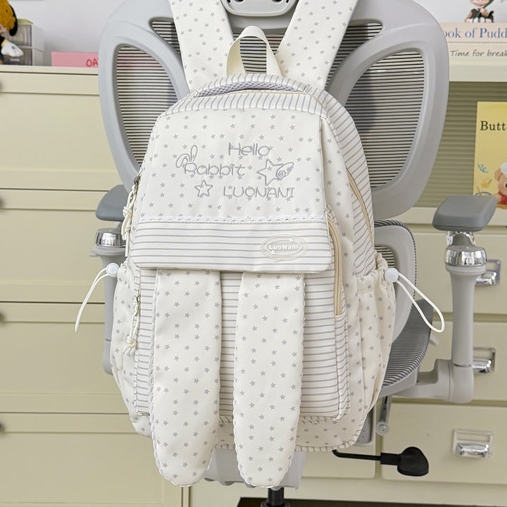 Cute Bunny Ear Patterned Backpack Kalsten