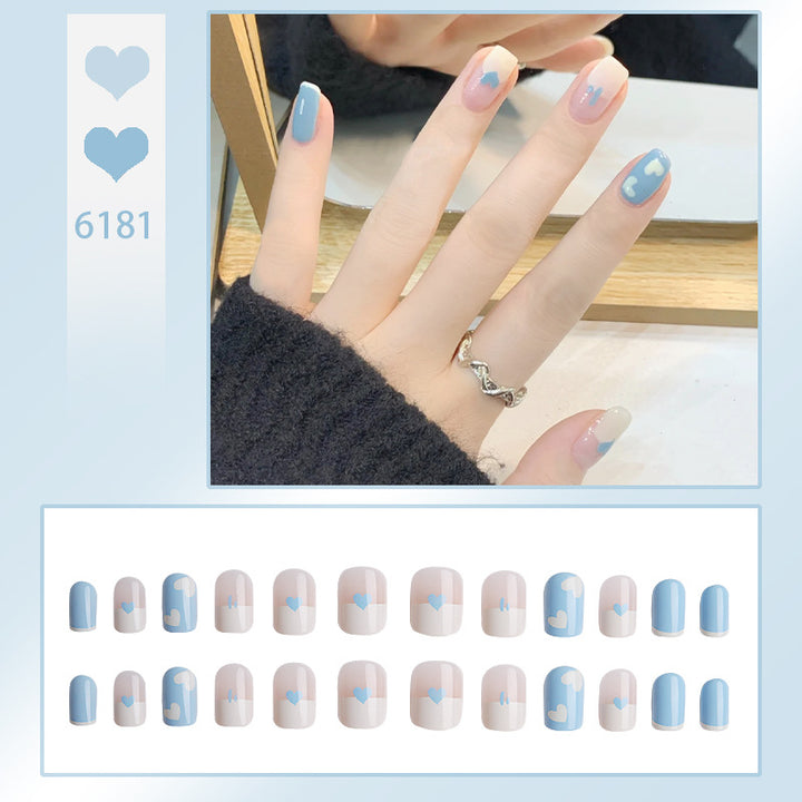 Minimalist Press-On Nail Art