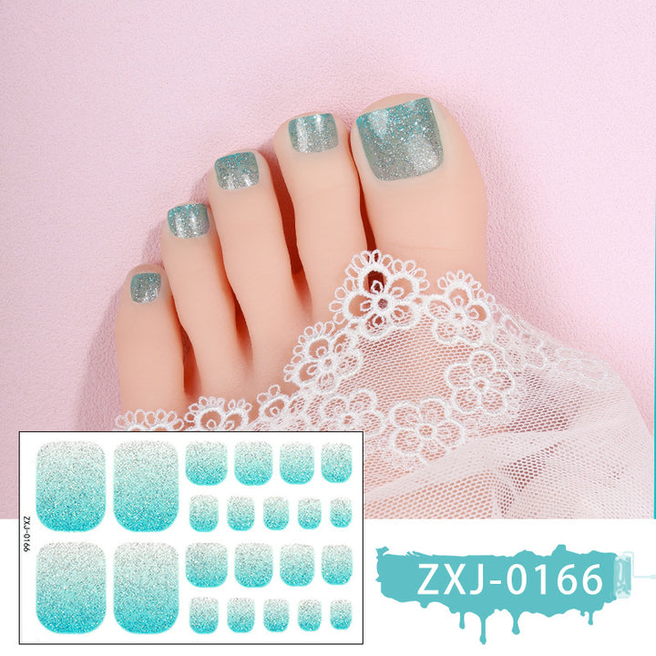 Sparkling Glossy Nail Wraps