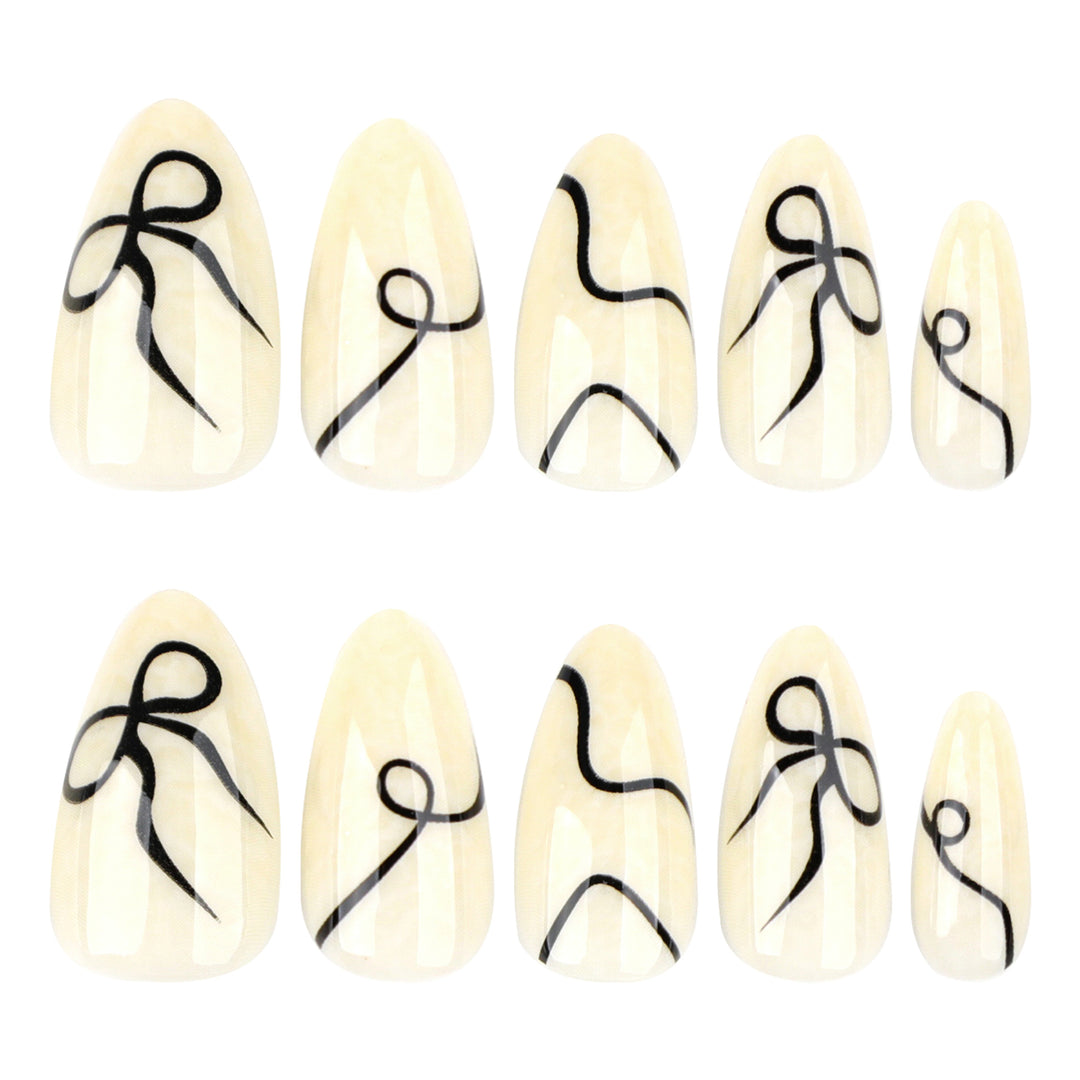 Artful stiletto nails with elegant design and creative details Kalsten