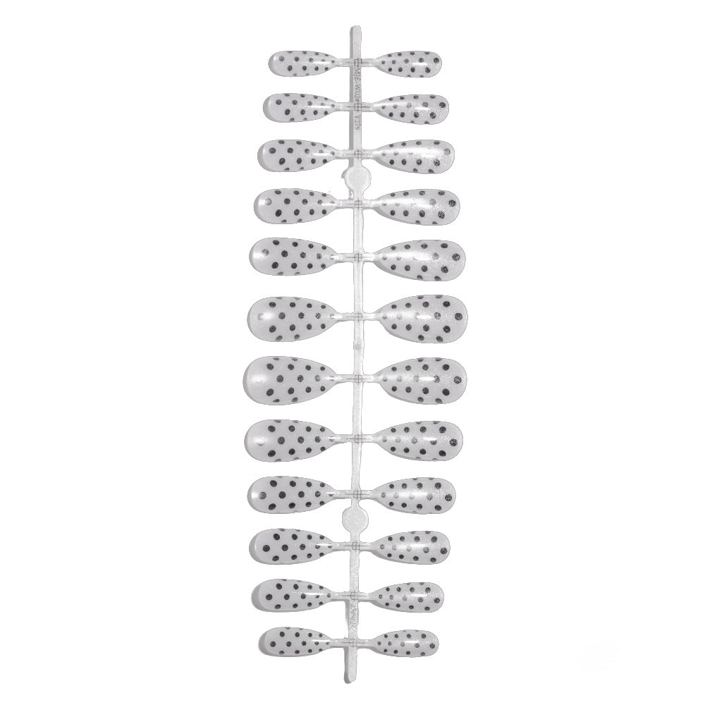 Artistic Polka Dot Press-On Nails Kalsten