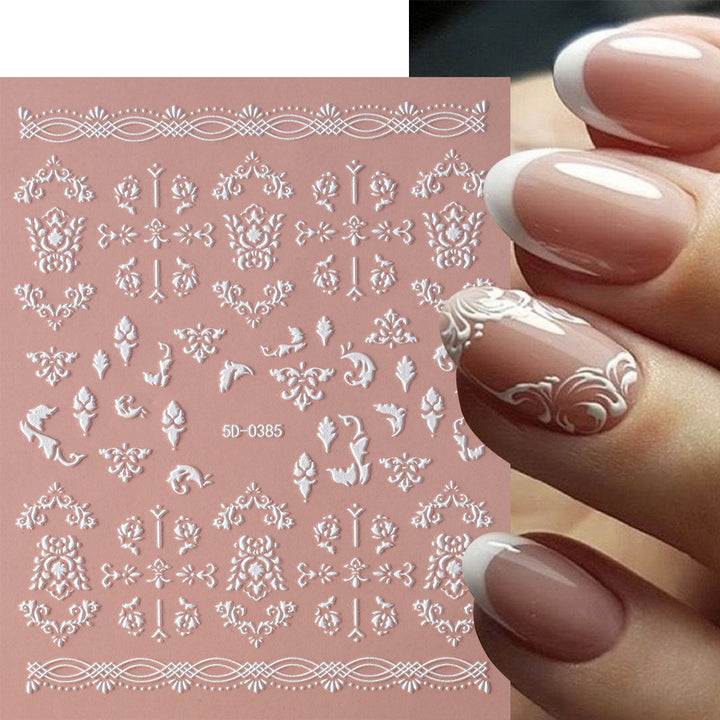 Elegant Nail Art Stamping Plate