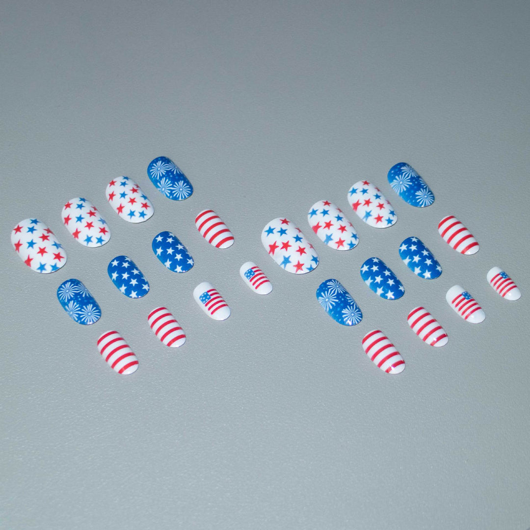 Patriotic Nail Art