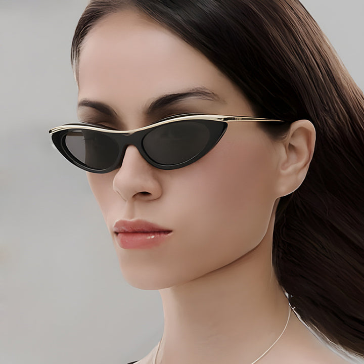 Women's Cat-Eye Sunglasses with Elegant Metal Frame Kalsten