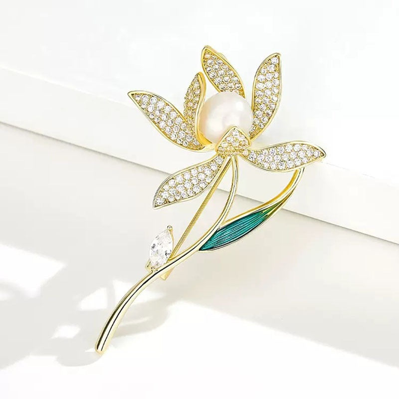 Exquisite Flower Brooch Kalsten