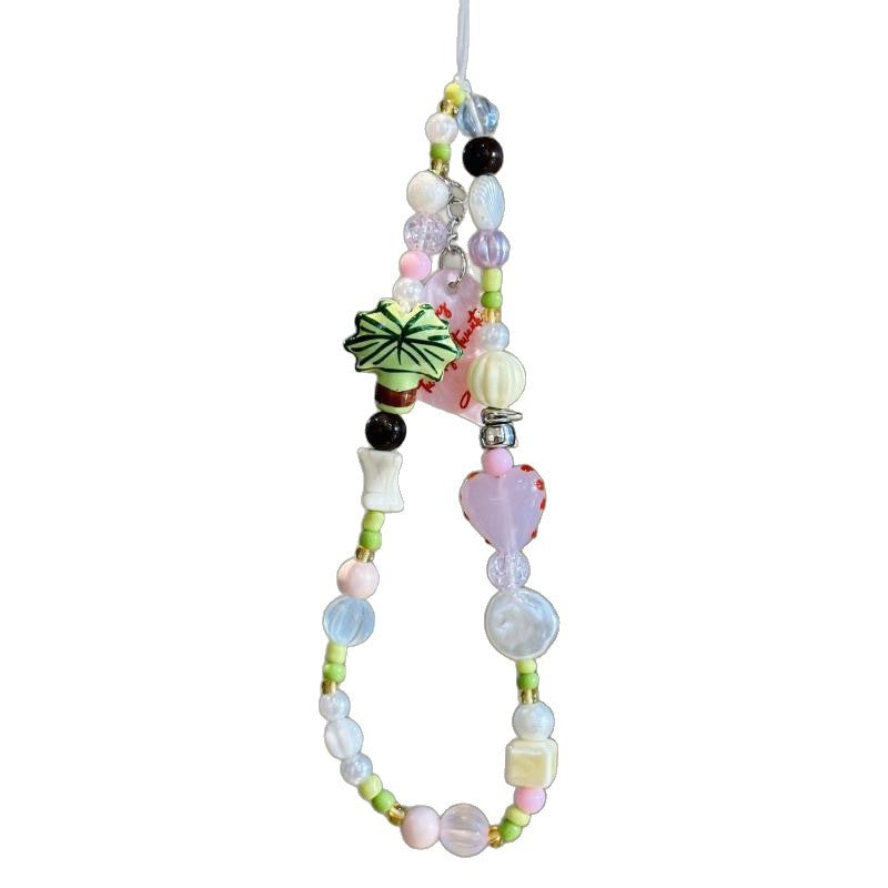Creative Beaded Phone Charm Kalsten