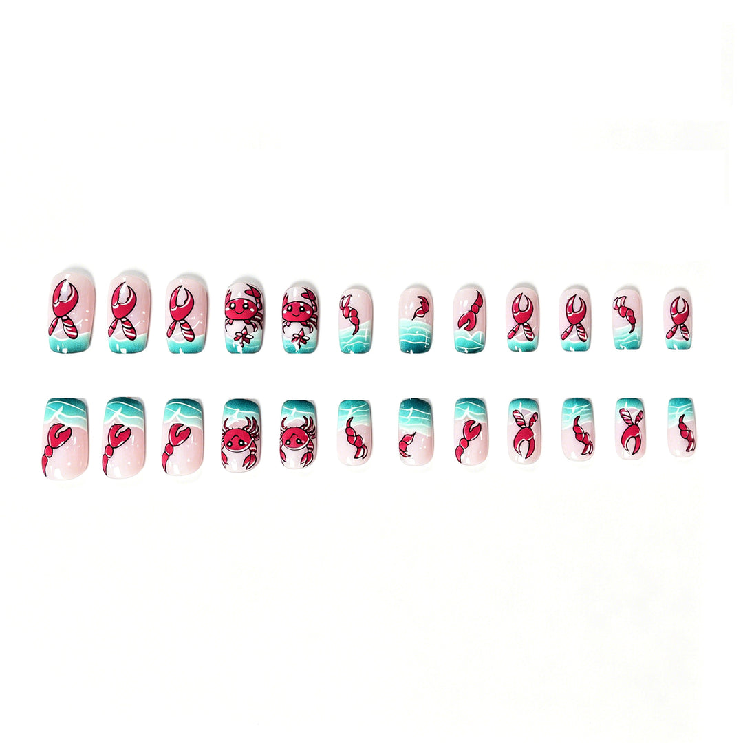 Coastal Themed Nail Art Enhancements Kalsten