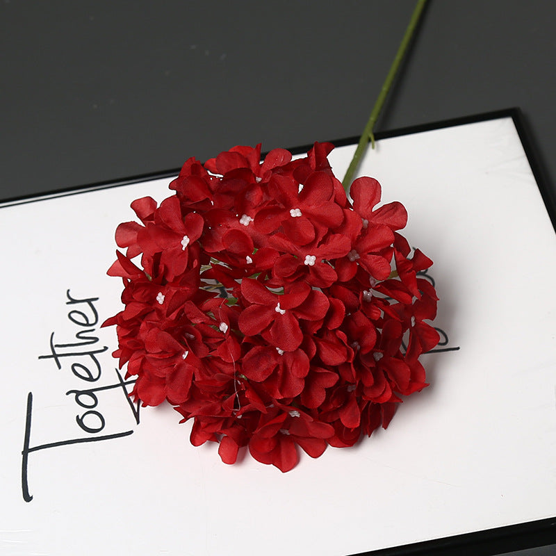 Decorative Hydrangea Stem for Home Decor Display
