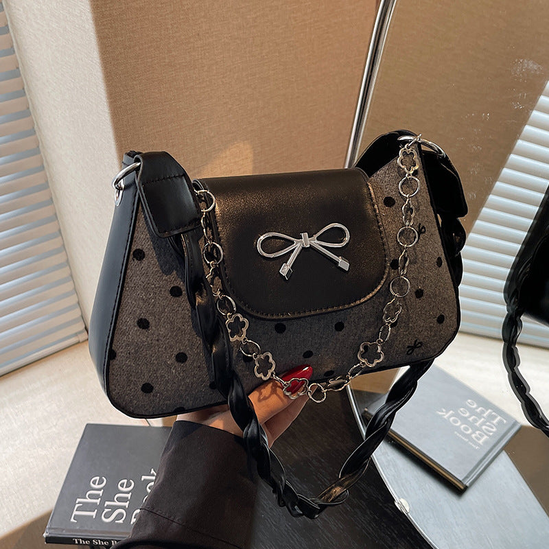 Polka Dot Mini Handbag