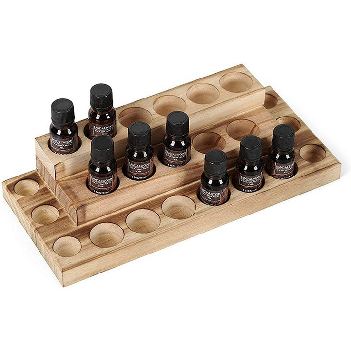 Wood stand for bottles and kitchen utensils Kalsten