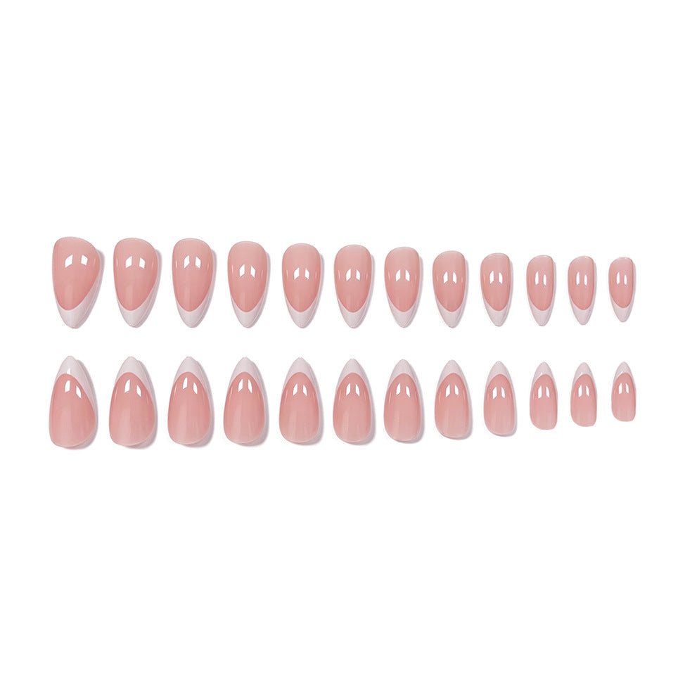 Elegant French Tip Nail Art Extensions Kalsten 1789915249