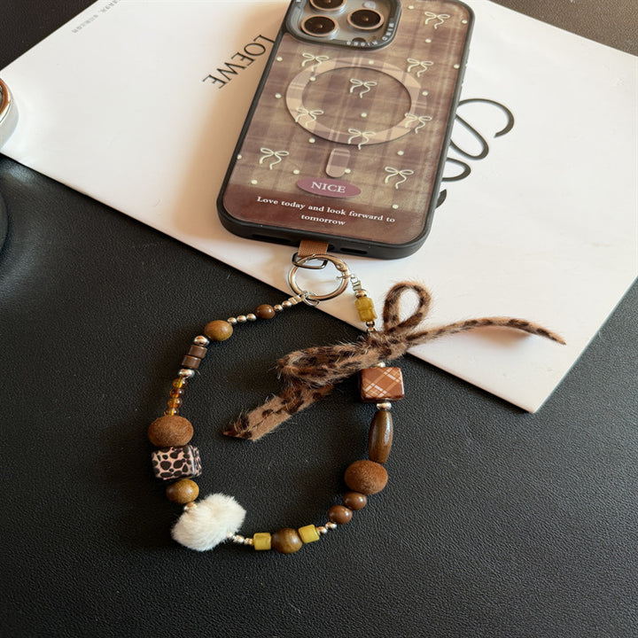 Decorative Bead Charm Keyring Kalsten