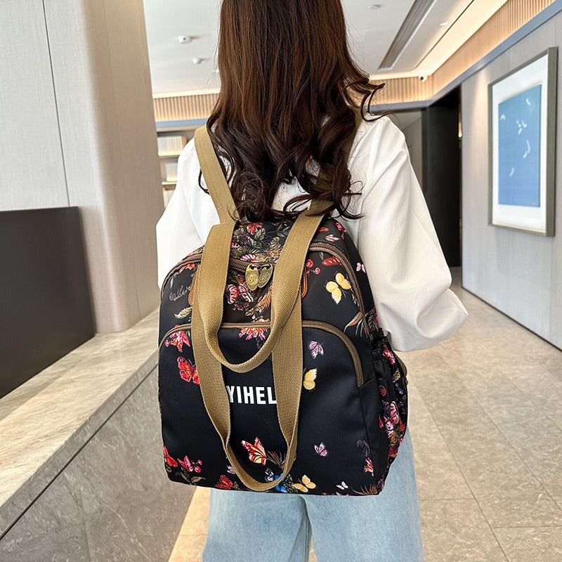 Floral Print Backpack Kalsten