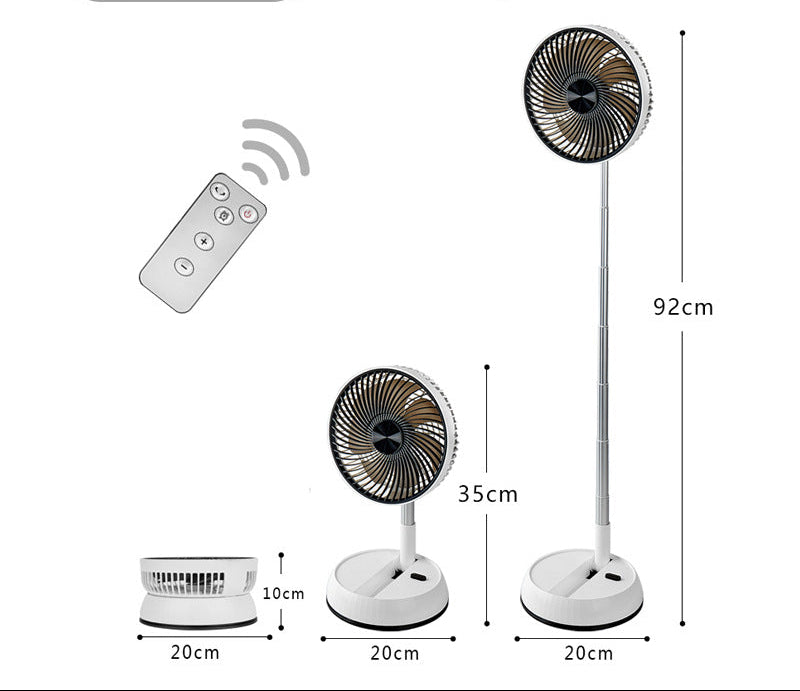 Women's Height Adjustable Stand Fan Kalsten