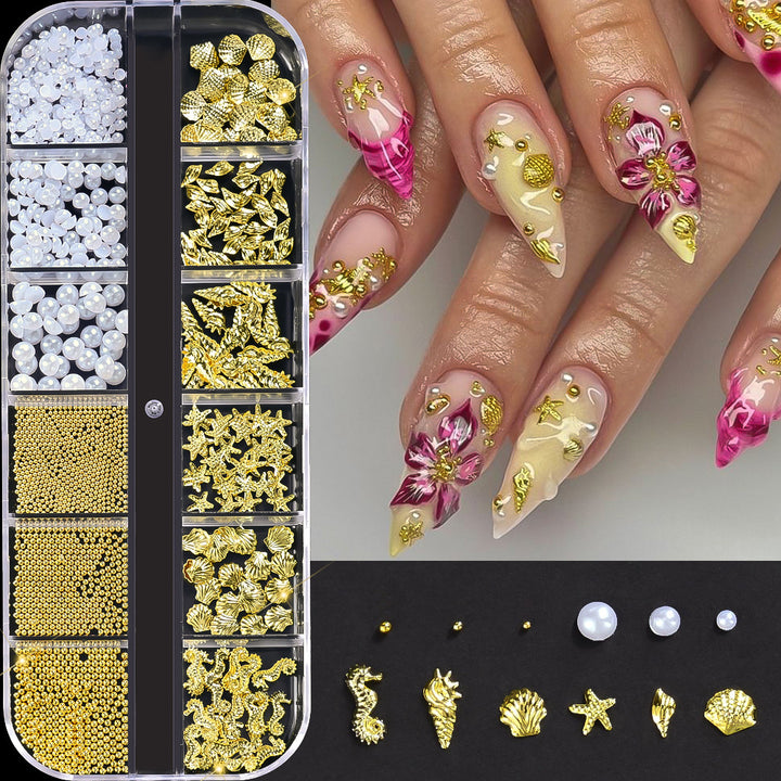 Premium Nail Art Decoration Charms Set