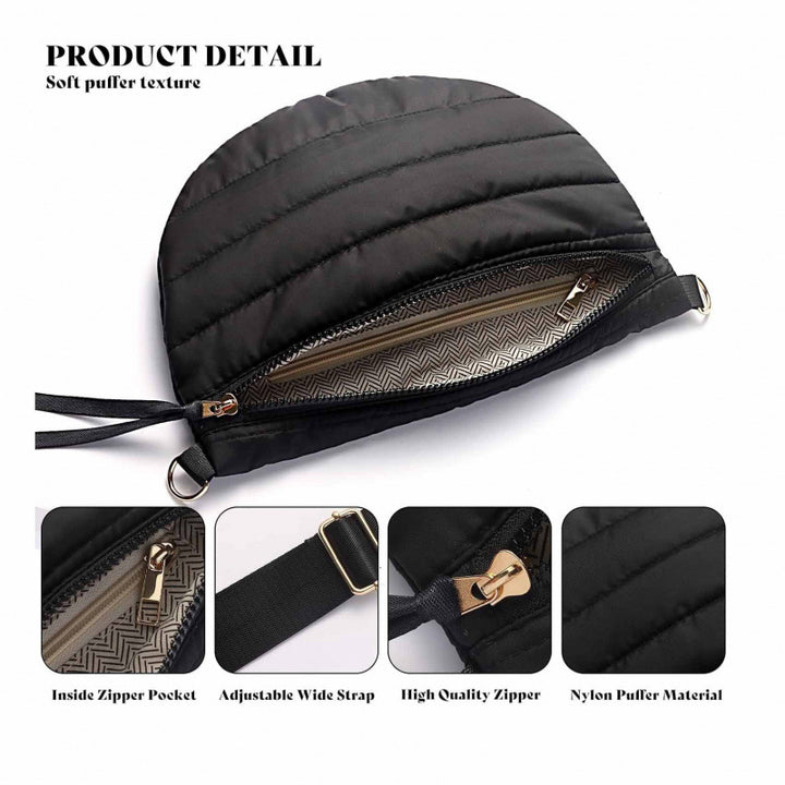Practical shoulder bag with detachable shoulder strap Kalsten