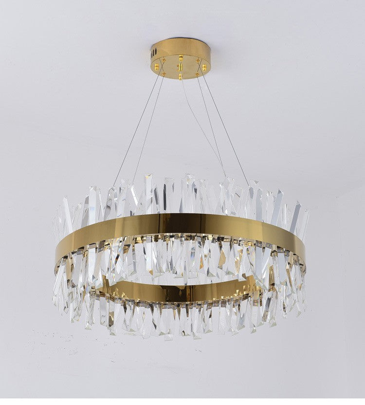 Elegant Crystal Ensemble Chandelier