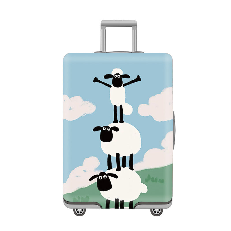 Cartoon Cat Design Hard Shell Luggage Kalsten