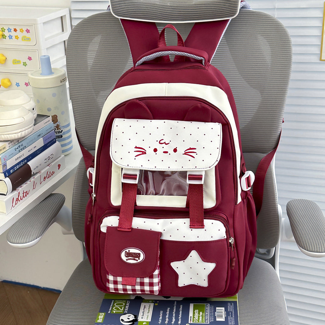 Cute Cat-Ear Themed Backpack Kalsten