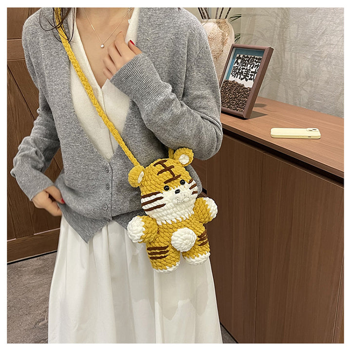 Cute Plush Mouse-Themed Backpack