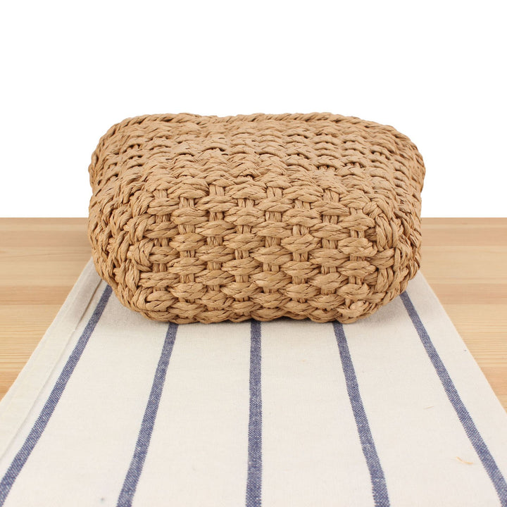 Handbag Made of Handmade Natural Weave with Sturdy Carry Handle Kalsten