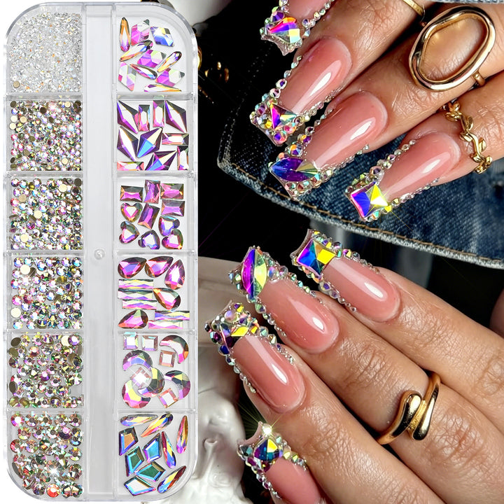 Premium Nail Art Rhinestone Collection