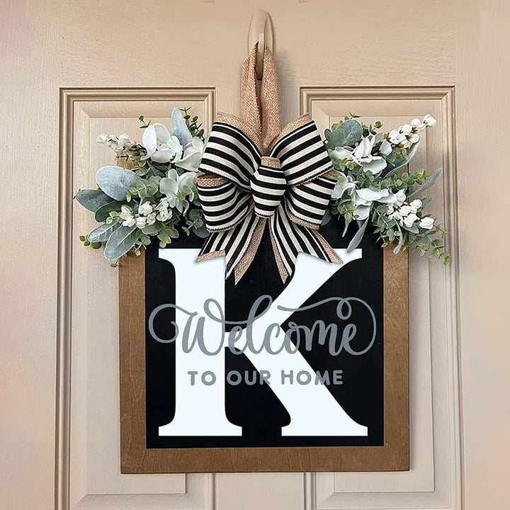 Customizable Welcome Door Sign