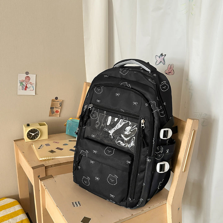 Cute Cartoon-Printed Backpack Kalsten