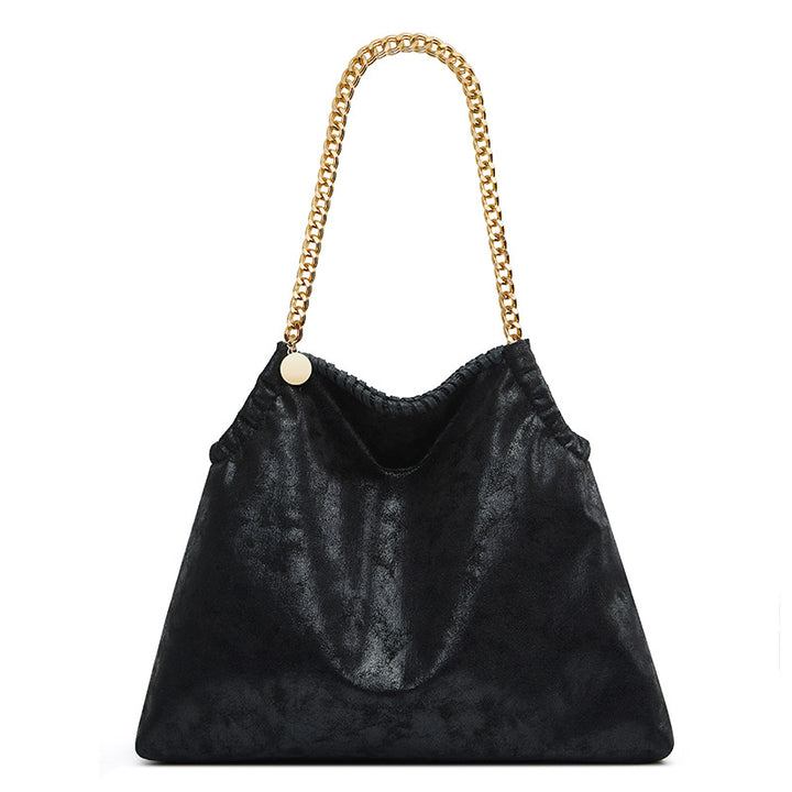 Chic Textured Handheld Tote Bag